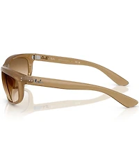 Ray-Ban Men's RB4089 Balorama 62mm Rectangle Sunglasses