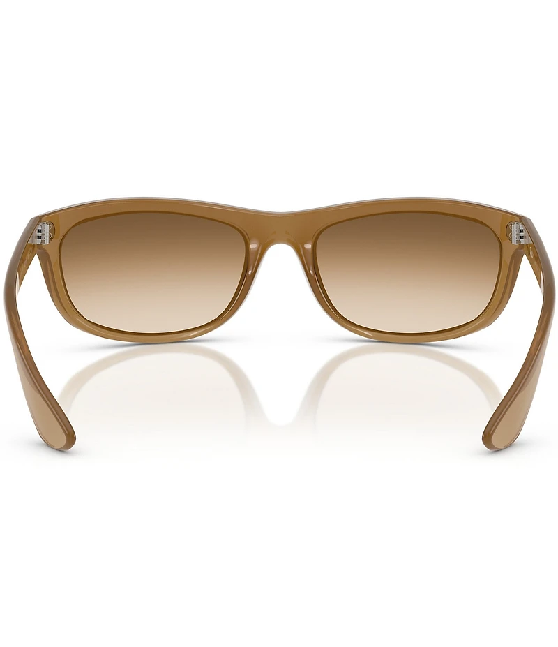 Ray-Ban Men's RB4089 Balorama 62mm Rectangle Sunglasses