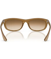 Ray-Ban Men's RB4089 Balorama 62mm Rectangle Sunglasses