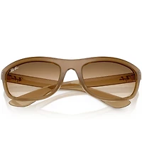 Ray-Ban Men's RB4089 Balorama 62mm Rectangle Sunglasses