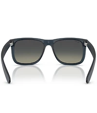 Ray-Ban Men's RB4165 Justin 55mm Square Sunglasses