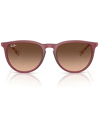 Ray-Ban Women's RB4171 Erika 54mm Round Sunglasses
