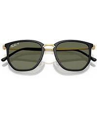 Ray-Ban Men's RB4451 53mm Polarized Round Sunglasses