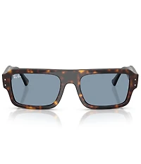 Ray-Ban Men's RB4454 56mm Rectangle Sunglasses