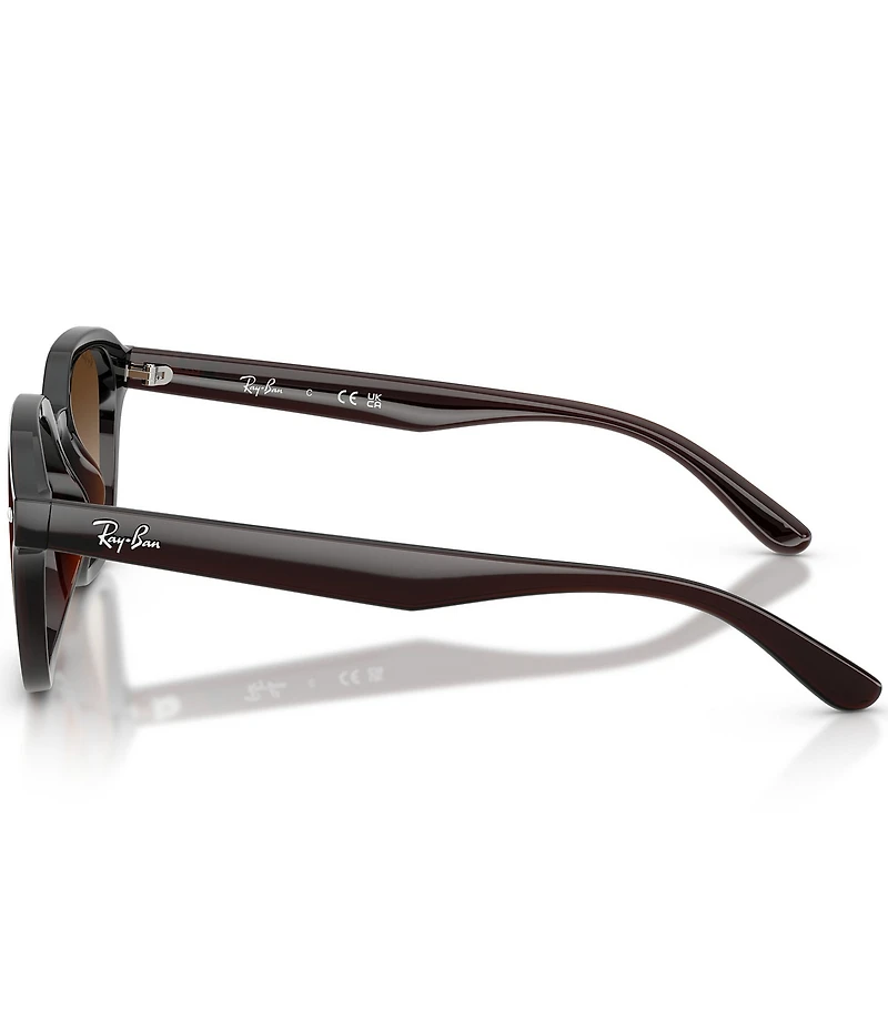 Ray-Ban Unisex RB4458D 65mm Square Sunglasses