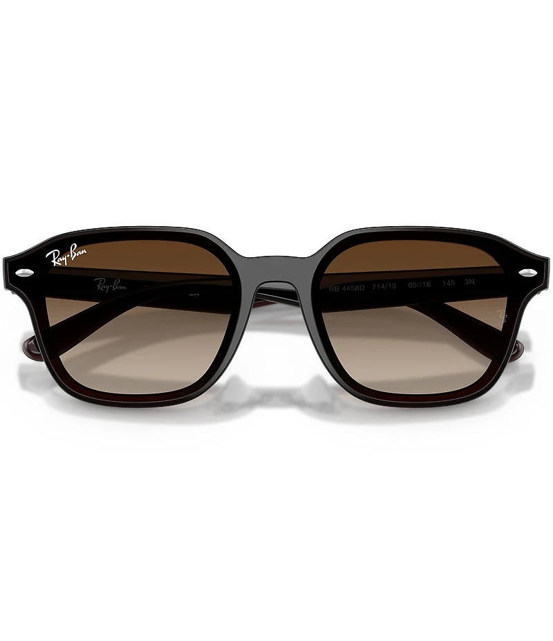 Ray-Ban Unisex RB4458D 65mm Square Sunglasses
