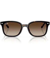 Ray-Ban Unisex RB4461D 64mm Rectangle Sunglasses