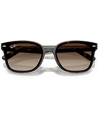 Ray-Ban Unisex RB4461D 64mm Rectangle Sunglasses