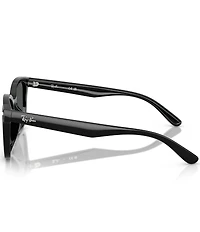 Ray-Ban Unisex RB4461D 64mm Rectangle Sunglasses