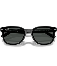 Ray-Ban Unisex RB4461D 64mm Rectangle Sunglasses