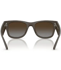 Ray-Ban Men's RB4840 52mm Square Polarized Sunglasses