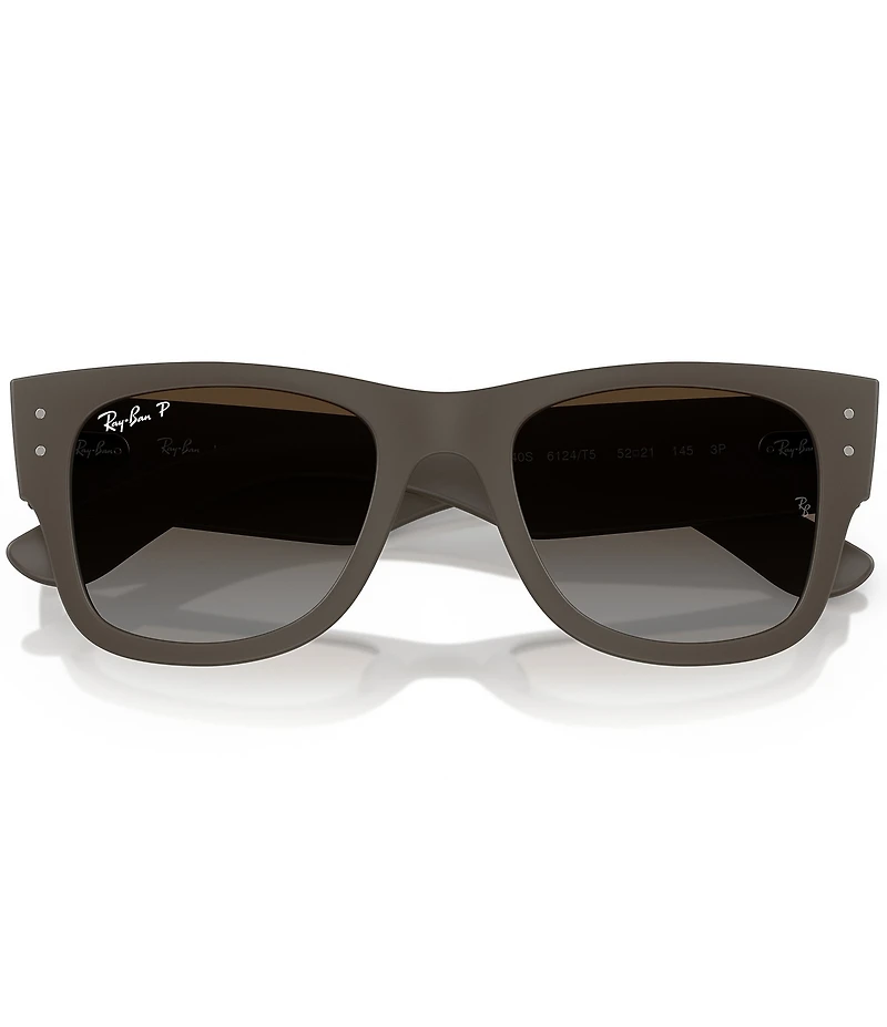 Ray-Ban Men's RB4840 52mm Square Polarized Sunglasses