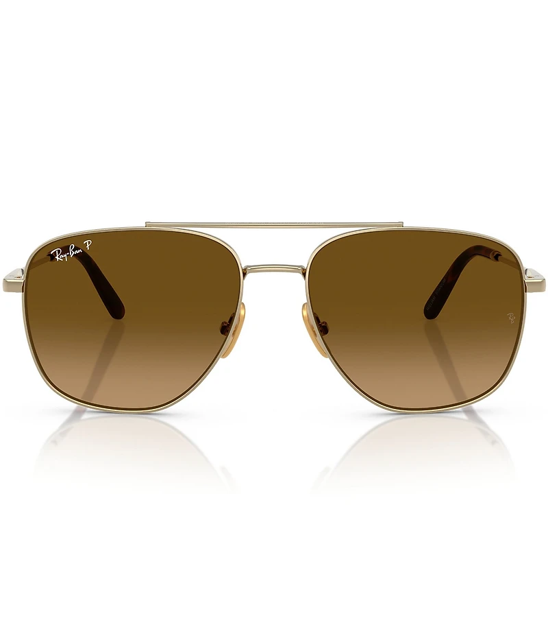 Ray-Ban Men's RB8097 59mm Polarized Square Sunglasses