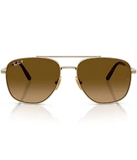 Ray-Ban Men's RB8097 59mm Polarized Square Sunglasses