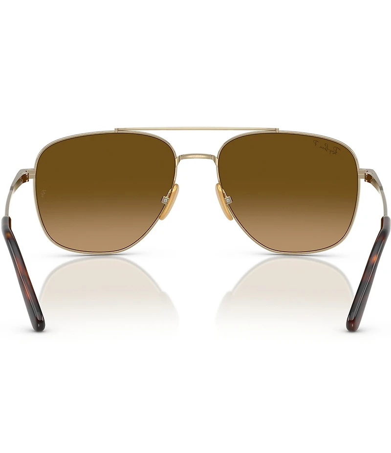 Ray-Ban Men's RB8097 59mm Polarized Square Sunglasses