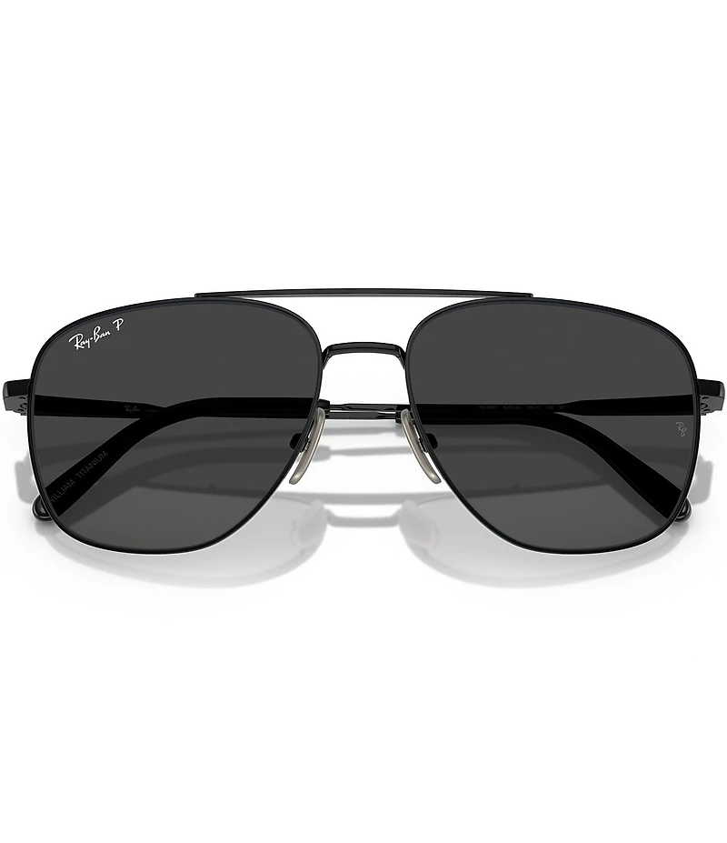 Ray-Ban Men's RB8097 59mm Square Sunglasses