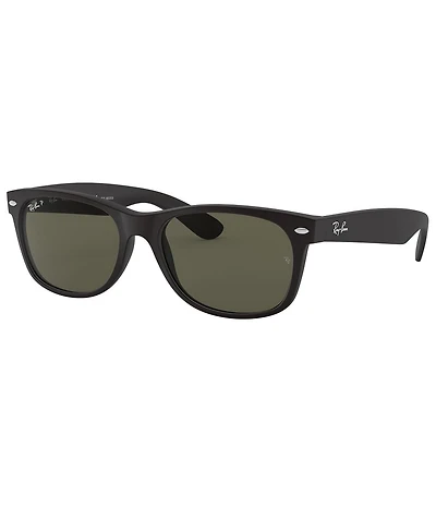 Ray-Ban Unisex New Wayfarer Classic Polarized 55mm Sunglasses