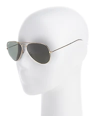 Ray-Ban Unisex Polarized Metal UV Protection Aviator Sunglasses