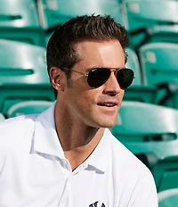 Ray-Ban Unisex Polarized Metal UV Protection Aviator Sunglasses
