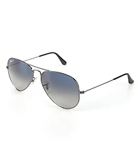 Ray-Ban Unisex Polarized Metal UV Protection Aviator Sunglasses