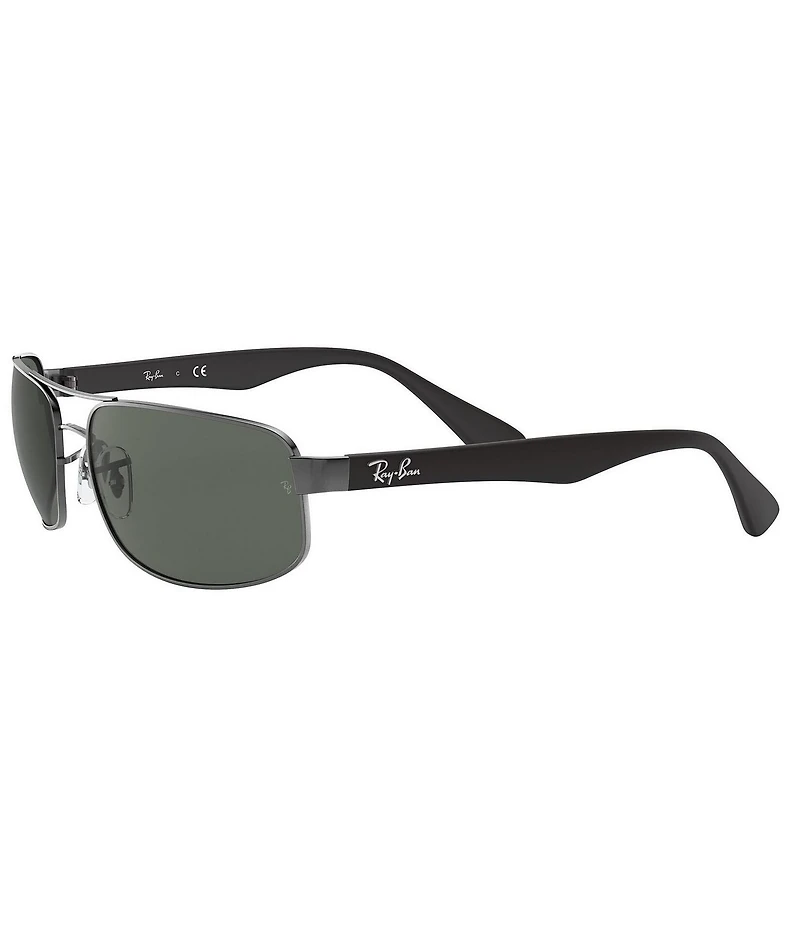 Ray-Ban RB3445 Rectangular 61mm Sunglasses