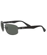 Ray-Ban RB3445 Rectangular 61mm Sunglasses