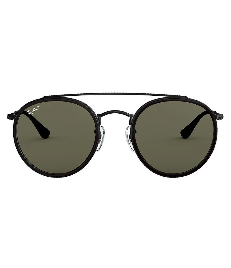 Ray-Ban Unisex Round Polarized 51mm Sunglasses