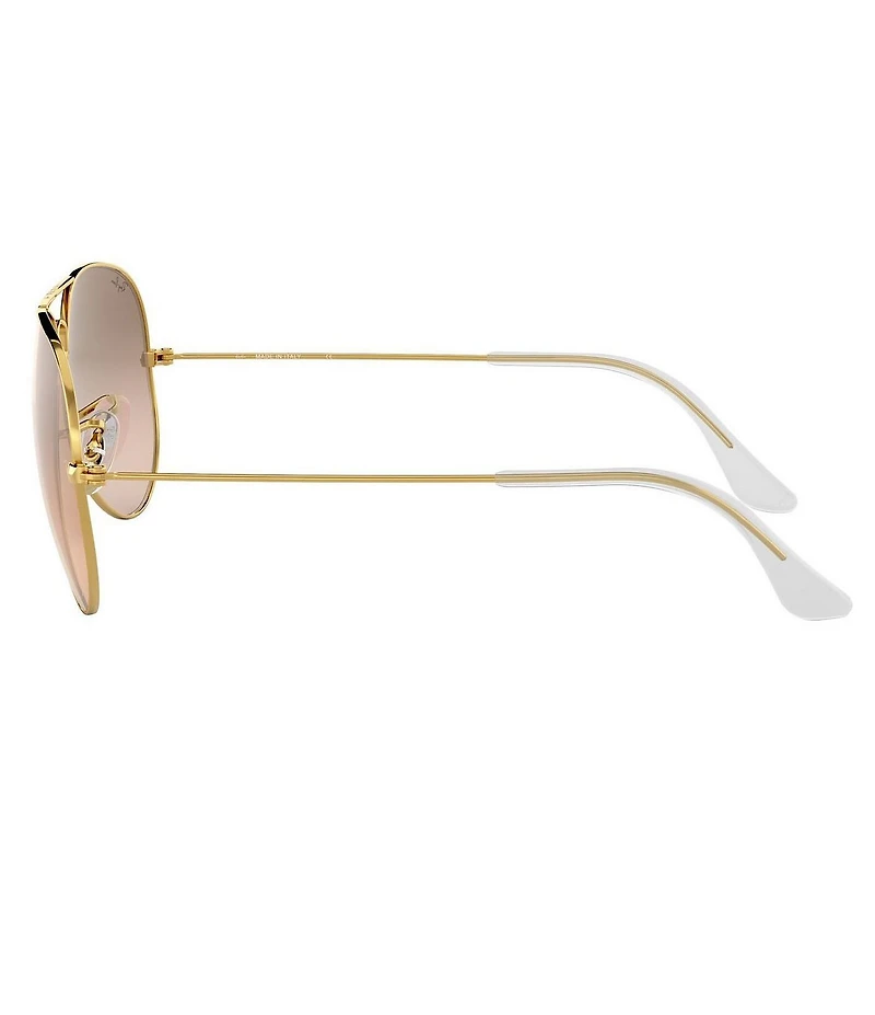 Ray-Ban Unisex 0RB3025 55mm Aviator Sunglasses