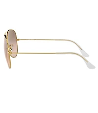 Ray-Ban Unisex 0RB3025 55mm Aviator Sunglasses