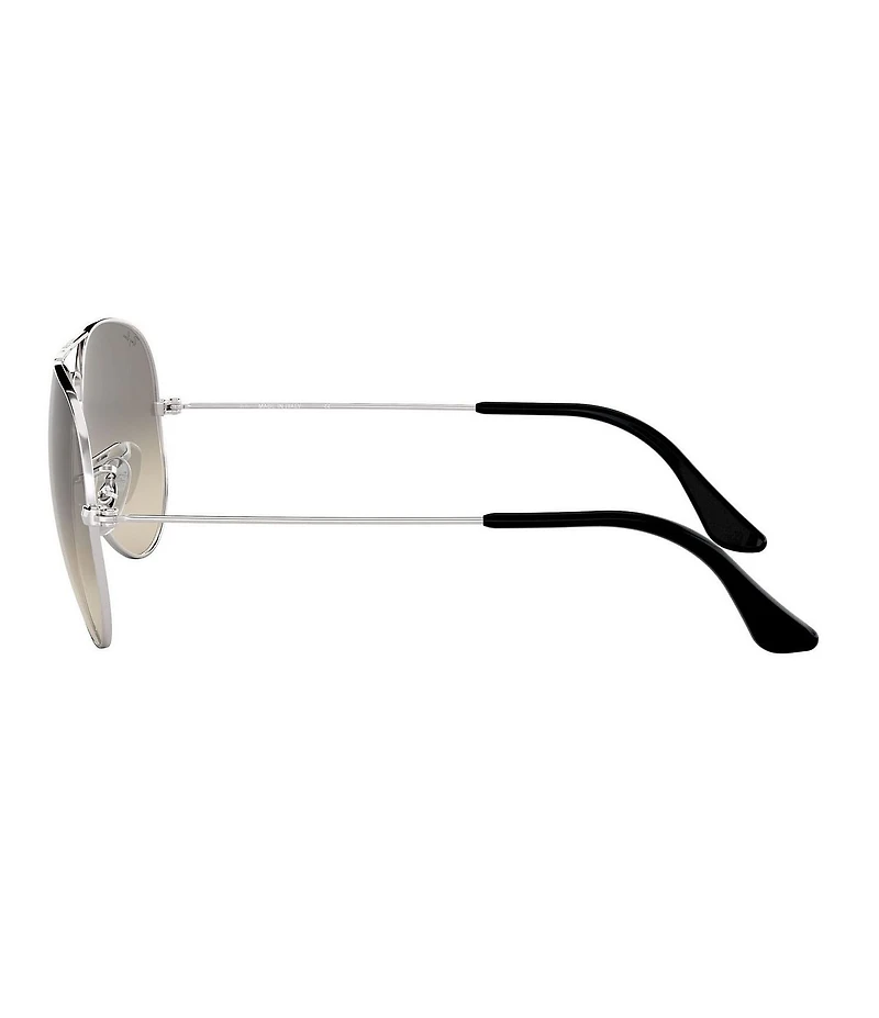 Ray-Ban Unisex 0RB3025 58mm Aviator Gradient Sunglasses
