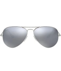 Ray-Ban Unisex 0RB3025 58mm Polarized Aviator Sunglasses
