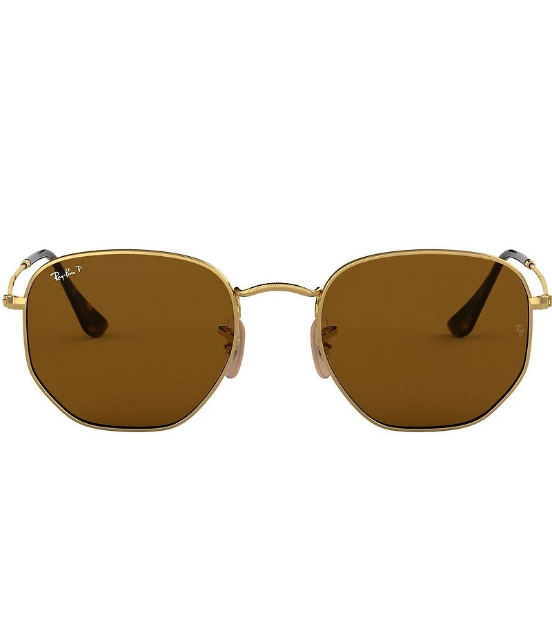 Ray-Ban Unisex 0RB3548N 54mm Polarized Round Sunglasses