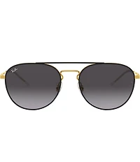 Ray-Ban Unisex 0RB3589 55mm Round Sunglasses