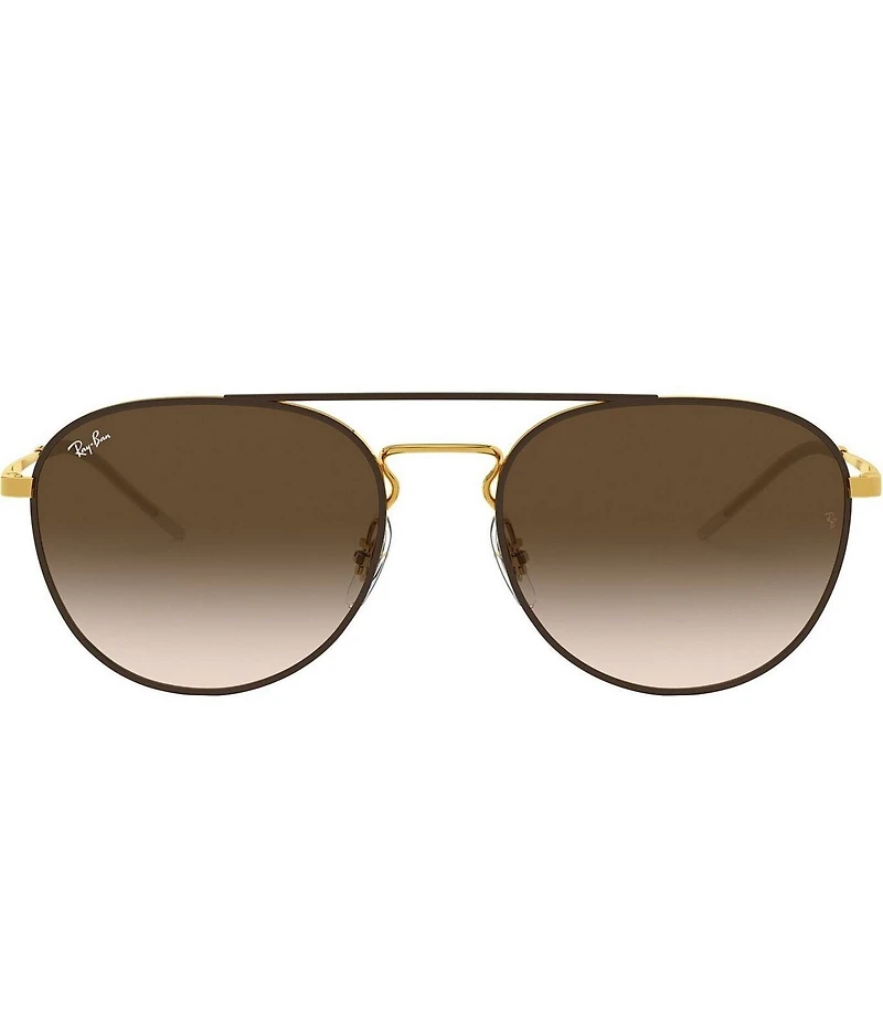 Ray-Ban Unisex 0RB3589 55mm Round Sunglasses