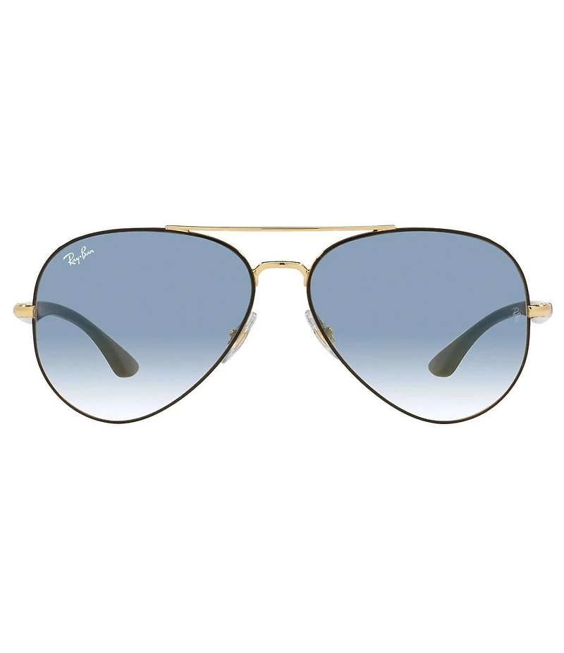 Ray-Ban Unisex 0RB3675 58mm Aviator Sunglasses