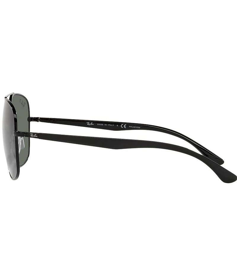 Ray-Ban Unisex 0RB3683 56mm Aviator Polarized Sunglasses