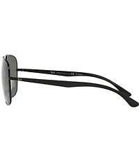 Ray-Ban Unisex 0RB3683 56mm Aviator Polarized Sunglasses
