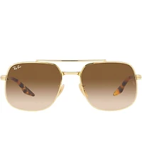 Ray-Ban Unisex 0RB3699 56mm Havana Aviator Sunglasses