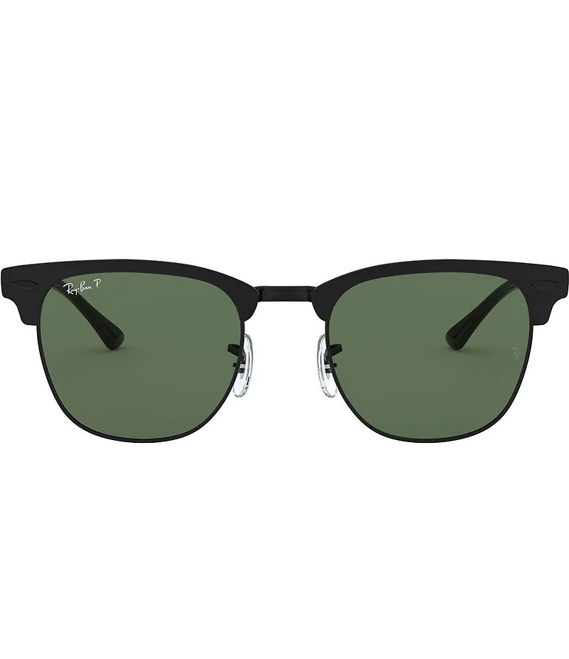 Ray-Ban Unisex 0RB3716 51mm Clubmaster Polarized Sunglasses