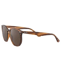 Ray-Ban Unisex 0RB4306 54mm Havana Round Sunglasses