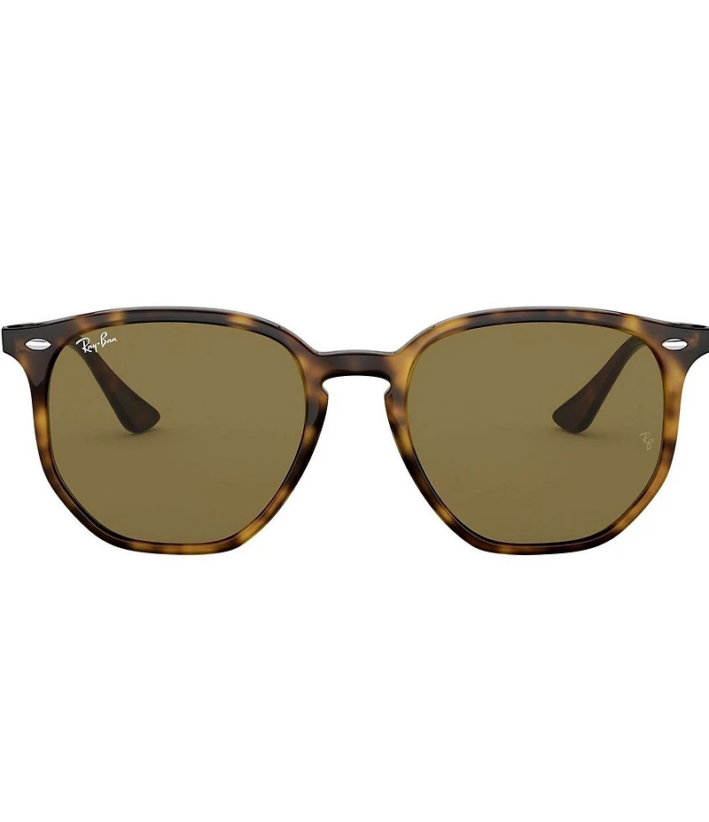Ray-Ban Unisex 0RB4306 54mm Havana Round Sunglasses