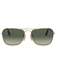 Ray-Ban Unisex Caravan RB3136 58mm Rectangle Sunglasses