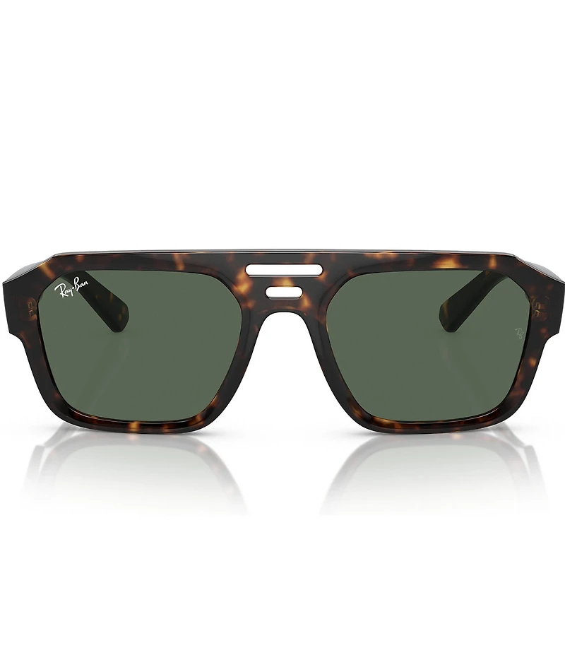 Ray-Ban Unisex Corrigan RB4397 Havana 54mm Pilot Sunglasses