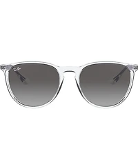 Ray-Ban Unisex Erika 54mm Transparent Round Sunglasses
