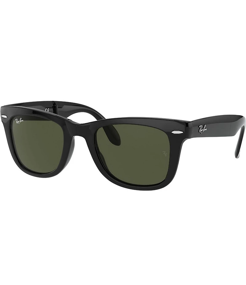 Ray-Ban Unisex Folding Wayfarer RB4105 54mm Square Sunglasses