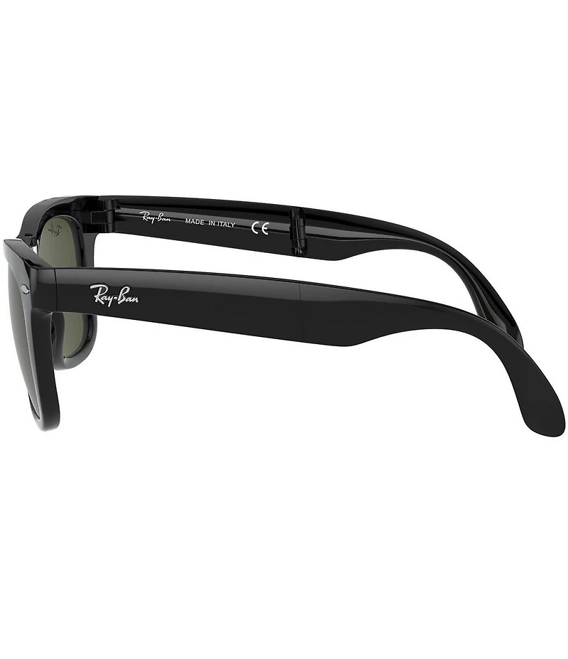 Ray-Ban Unisex Folding Wayfarer RB4105 54mm Square Sunglasses
