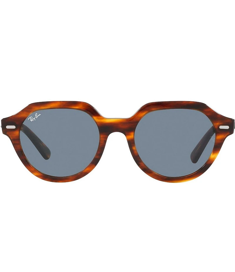Ray-Ban Unisex Gina 51mm Havana Square Sunglasses
