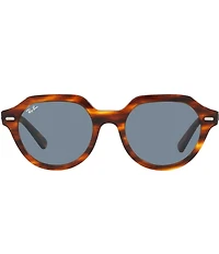 Ray-Ban Unisex Gina 51mm Havana Square Sunglasses