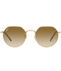 Ray-Ban Unisex Jack 51mm Havana Round Sunglasses