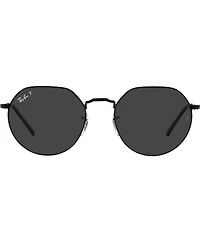 Ray-Ban Unisex Jack 55mm Round Polarized Sunglasses
